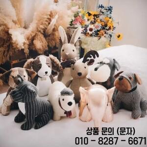 귀여운 동물 문짝 정지 모래와 토끼 무게 실내 도어 스톱 원단 박제 스토퍼 바닥 장식