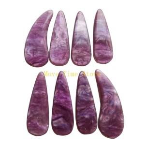 92me 8pcs 구천 핑거 픽스 기타 우쿨렐레 플렉스 티프 가드 초보자 어쿠스틱 못