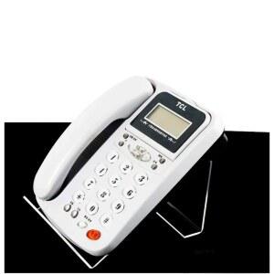 전화기거치대 경사 받침대 바닥 사무실 화이트 투명 TCL180형 A6E형 브래킷