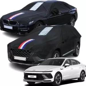 성애제거 쏘나타 디엣지 블랙박스 자동차커버 성에방지 하프