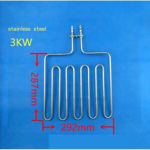 사우나 전기 튜브 스트레이트 요소, 관형 스테인레스 가열 파이프 히터 공기 녹색