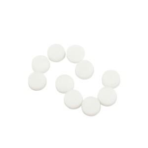 10 흰색 장착 플루트 사운드 홀 플러그 수리 도구 고무 오프닝 소프트 커버 목관 악기 예비 부품