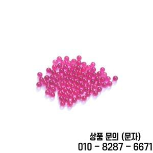 OD 3mm 루비 공 합성 커런덤 보석 스톤