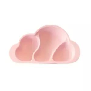 마더스콘 유아 실리콘 흡착식판 이유식 준비물 핑크