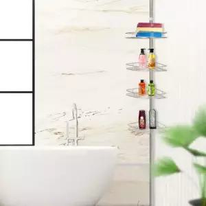 철제선반 대건통상욕실용 코너선반 4단