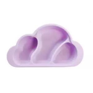 마더스콘 이유식기 토핑 실리콘 흡착 식판 3칸 라벤더