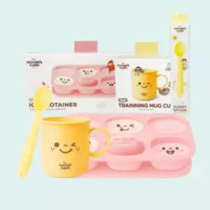 마더스콘 이유식기 실리콘 냉동 보관틀 유아컵 세트
