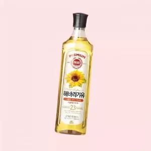 해표 해바라기유 900ml 1개 4617475