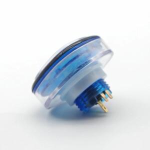 사각형 LED 조명 푸시 단추 마이크로 스위치 아케이드 머신 게임 비디오 콘솔 50x50 cm 12V