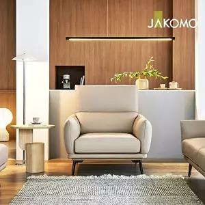 [자코모]밀리 1인 천연면피 소가죽 소파(라이트그레이)