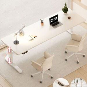 전동책상 2000 조절 데스크 100x60cm 2200 사무용 2인용 1800