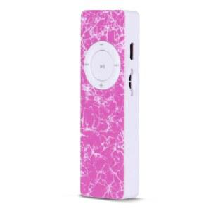 [미국배송] 휴대용 MP3 플레이어 용 HIFI 무손실 사운드 음악 최대 64GB 메모리 카드 스포츠 러닝 학습용 미니 청취 장치(D)