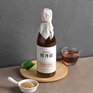 [참맛나] 저온압착 통참깨 참기름 350ml x 2병