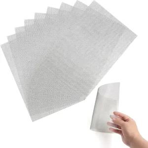 9개 스테인리스 스틸 와이어 메쉬 스크린 - 약 12 x 8 인치 1mm 구멍 20 쉽게 자를 수 있음 통풍 단단하고