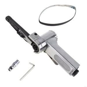 알루미늄 마감을위한 안전 그라인더 16000 WXTC 버튼이있는 벨트 샌더 에어