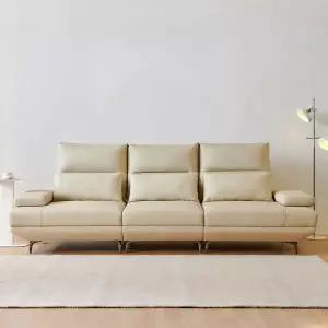 동서가구 뮤지 실리콘 레더 스윙 소파 4인 DF928242