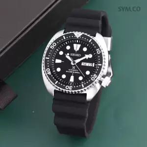 세이코 SRPE93K1 오토매틱 데이데이트 다이버 터틀 캡틴 윌라드 남자 우레탄 시계 d4