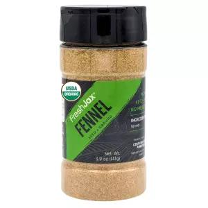 프레시잭스 갈은 회향 씨앗 가루 3.9온스 이탈리아 소시지 돼지고기 닭고기 카레 수프 베이킹 빵 파스타