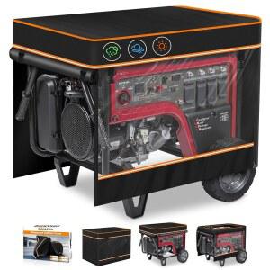 [미국배송] 주행 중 발전기 커버 헤비 듀티 600D 방수 옥스포드 원단 외부용 커버가 가장 적합한 10000W 이상 측면 제어 패널 접근 및 상단 연료 접근성(포장은 다를 수 있음)