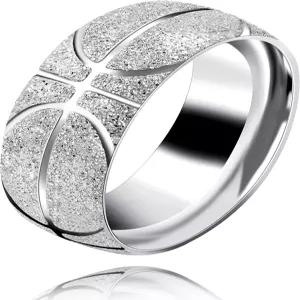 울로비도 남성 8mm 스테인리스 스틸 농구 링 컴포트 핏 밴드 크리에이티브 스포츠 기념품 선물