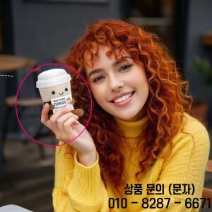 재미있는 크로셰 감정 표현 커피 인형 카드 포함 데스크탑 장식품 수제 니트 크리스마스 선물 홈 데코