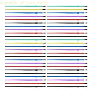 11UB 50 PCS 아티스트와 학생을위한 편안한 그립 드로잉 용품을 갖춘 작은 브러시