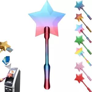 3D 프린팅 탭 투 페이 지팡이 비접촉식 결제 카드 소지자 신용카드 마술 애호가를 위한 재미있는 선물 A