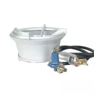 FSE IRFS001 패스트 스토브 5B 20-1/2 L x 13-3/8 W 7-3/8 H 단일 조절식 버너 호스 및 노즐 포함 LP 76