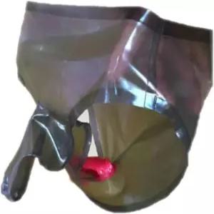 남성 라텍스 속옷 반바지 브 팬티