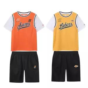 [롯데백화점]엔비에이 NBA키즈 PHX 메쉬 레이어드 셋트(K262ST010P)