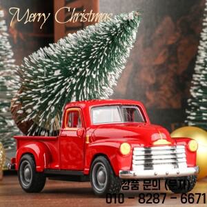 미니 트럭+크리스마스 트리 2피스 장식 세트; 집 분위기 좋은 아이템; 거실 및 사무실 책상
