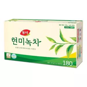 동서 현미녹차 180T 33800 동서 현미 녹차 71 813520 020009 FD0361 식품 티백