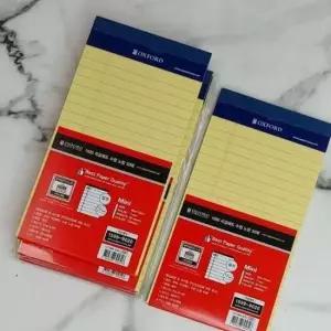 [문구/오피스] 절취제본 유선노트 수첩사이즈 50매5권 노트패드 공책연습장