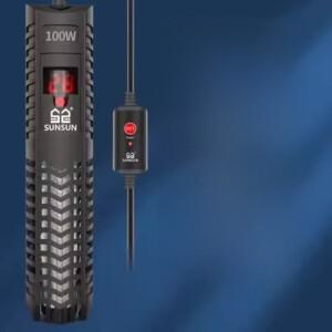 썬썬 쿼츠 어항 히터 자동 디지털 디스플레이 방폭 수족관 소형