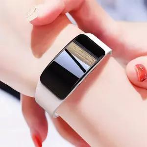 스마트 팔찌 혈압 시계 러닝 심박수 송미 측정기 손목 밴드