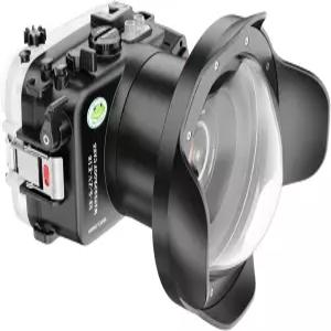소니 ZV-E10과 호환되는 바다 개구리 카메라 하우징 FE 16-35mm F4 ZA OSS 광각 렌즈 방수 IPX8 등급