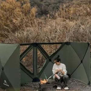 사이드월 타프 윈드스크린 원터치 오토 가림막 프론트월 캠핑용 바람