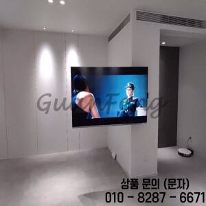 47 70인치 전동 스윙암 풀모션 TV 벽걸이형 스마트 리모컨 회전식 브래킷