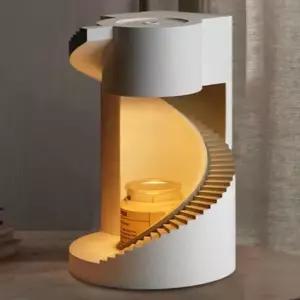 캔들 워머 무드등 요가 명상용 도자기 장식품 무연 향초