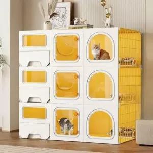 고양이 격리장 대형 이동장 호텔장 철제