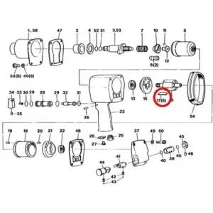 [문구] SP 베셀 부품 블레이드 1세트/6 SP-1156TR 17 낱개