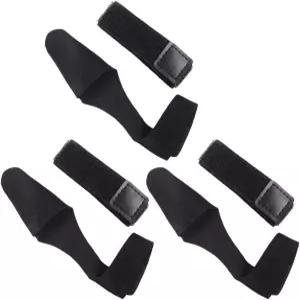 그리비 낚시 액세서리 패스너 스트랩 낚싯대 팁 커버 지팡이 소매 보호대 케이스 고정 막대 타이로드 장갑