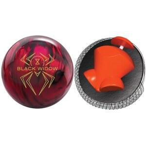 해머 프리드릴링 블랙 위도우 2.0 하이브리드 볼링공 - 빨간색 / 검은색 16파운드