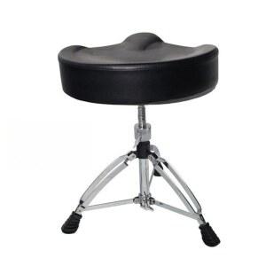드럼의자 유압식 높이조절 벨벳 본거트 연습 연주용 프로 스탠드 블루 리프팅 핑크