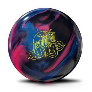 폭풍 프리 드릴 트로피컬 서지 볼링공 - 블랙 / 블루 핑크 (이 품목에는 무료 볼러 스토어 고무 샤미 포함) 10파운드 (샤미의 색상은 다양합니다)