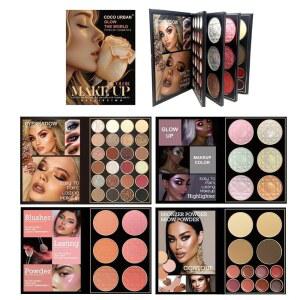 [미국배송] 베텔리기르 올인원 메이크업 선물 키트 - 여성용 최고의 컬러 조합 풀 48 섀도 립글로스 12개 블러셔 6개 컨실러 형광펜 78색 팔레트 화장품 (A)