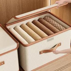 수납함 옥스퍼드 플랩커버 ELG-206XL 정리함 박스 보관함