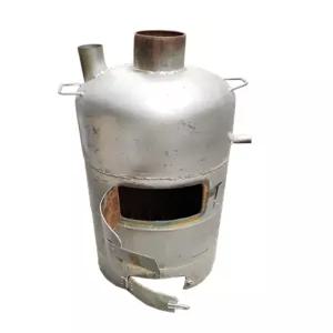 대형 소각로 스테인리스 난로 화로 1m 스테인레스 소각통