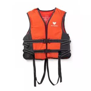 구명조끼 돌핀 M 오렌지 블랙 부력조끼 안전조끼