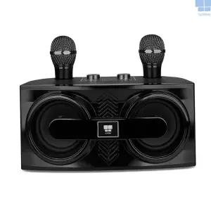노래방마이크 듀얼 무선 블루투스 가정용 앰프 휴대용 스피커 무선마이크 노래방스피커